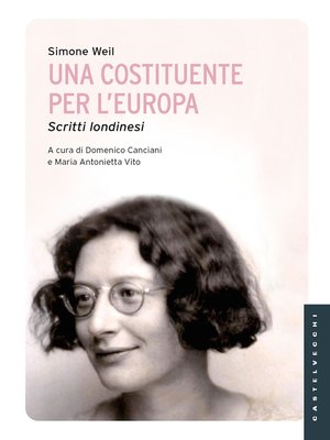 cover image of Una costituente per l'Europa